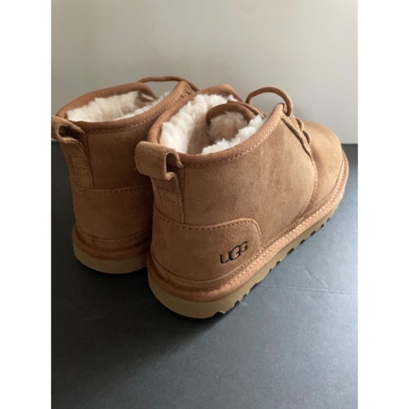 UGG Women's Neumel Chukka Brown Chestnut Suede Boot EU 40 US 9 UK 7 NEW Plush - Picture 5 of 7